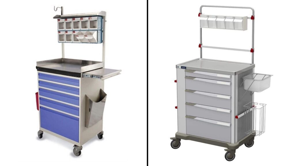 Trauma Crash Cart