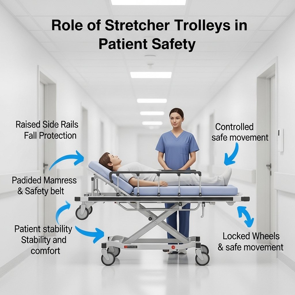 Role of Stretcher Trolleys