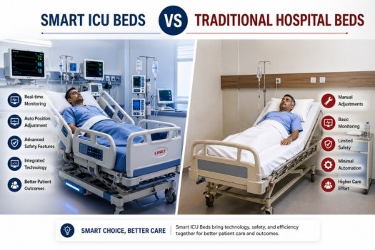 Smart ICU Beds vs Traditional Hospital Beds