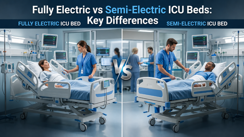 Fully Electric vs Semi Electric ICU Beds