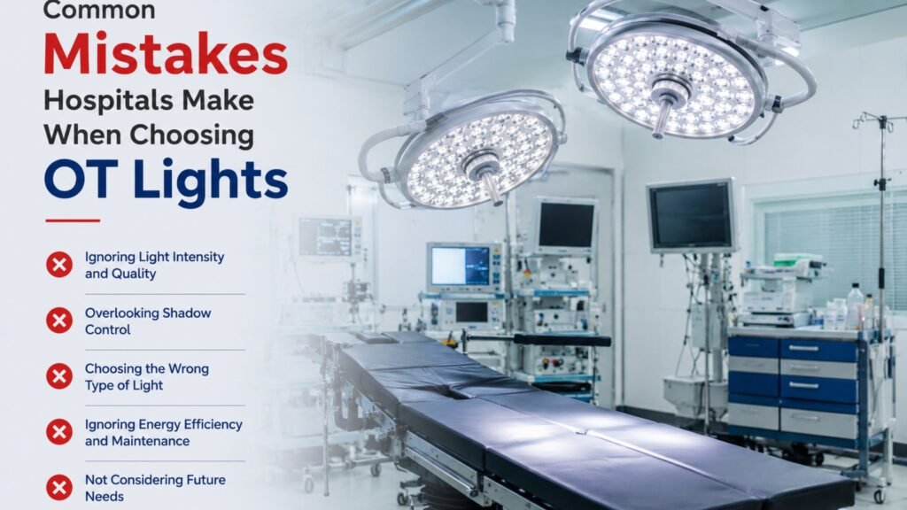 Mistakes Hospitals Choosing OT Lights