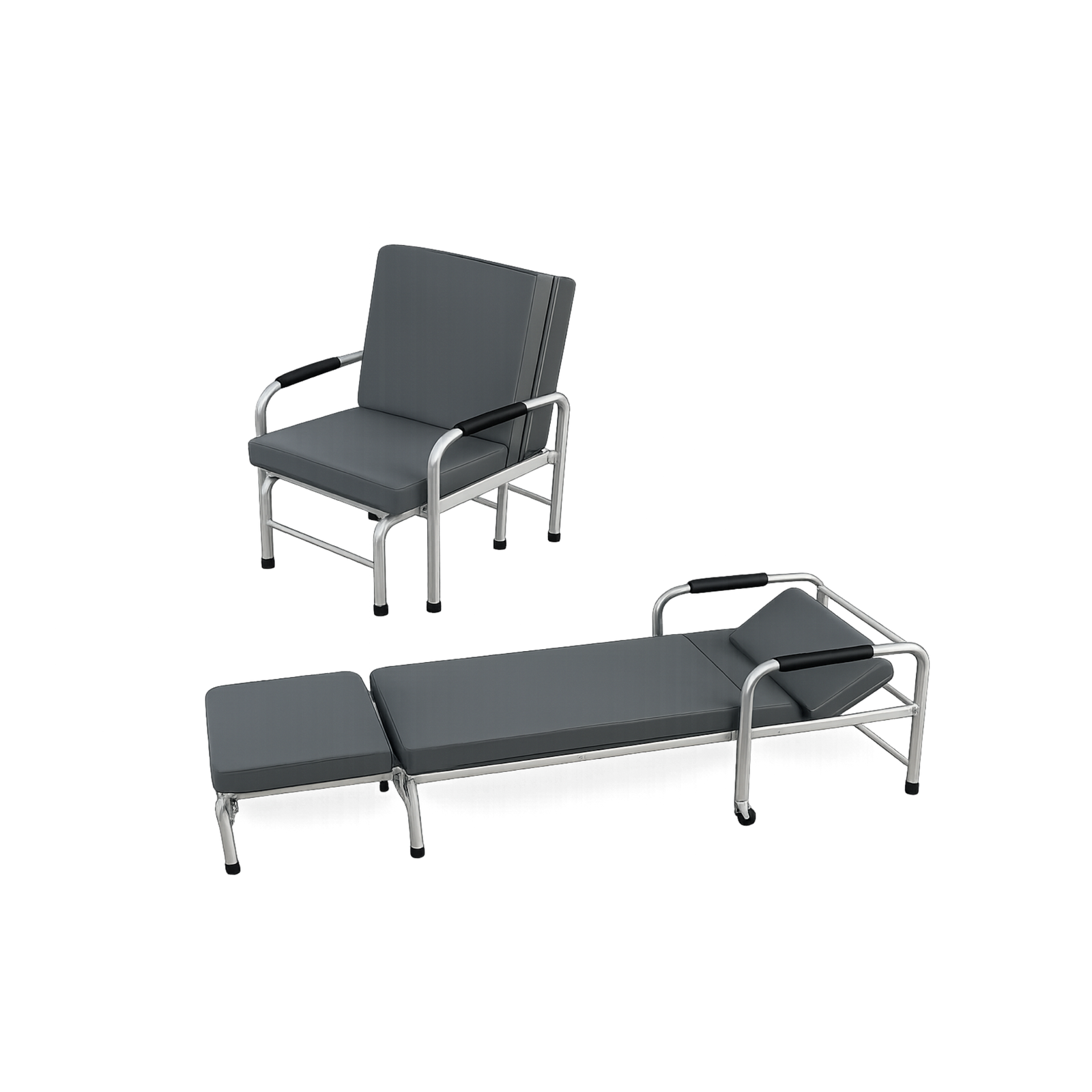 Attendant Bed Cum Chair